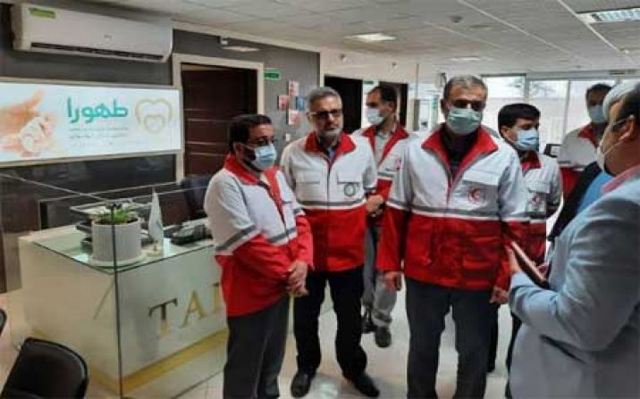 بازدید دبیرکل جمعیت هلال احمر کشور از پایگاههای امدادی استان قم بازدید دبیرکل جمعیت هلال احمر کشور از پایگاههای امدادی استان قم